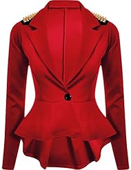 red blazer for women